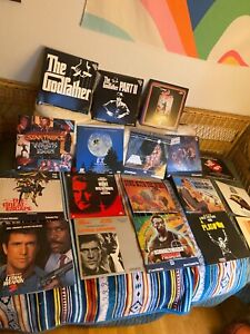 Lot of 20 Laserdiscs - All famous movies! (Star Wars, Star Trek, E.T., & More)
