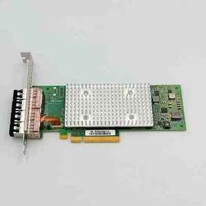 QLogic QLE2694L - IBMP Quad Port PCIe HBA Card with built in SFPs - Picture 1 of 5