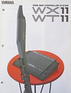 Yamaha WX11 WT11 Wind Midi Controller System Original Color 4 Pg Brochure, Japan - Picture 1 of 1