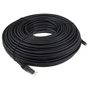 Outdoor Indoor CAT5E solid Network RJ45 30m Cable No Plugs Gigabit Ethernet CCTV - Picture 1 of 1