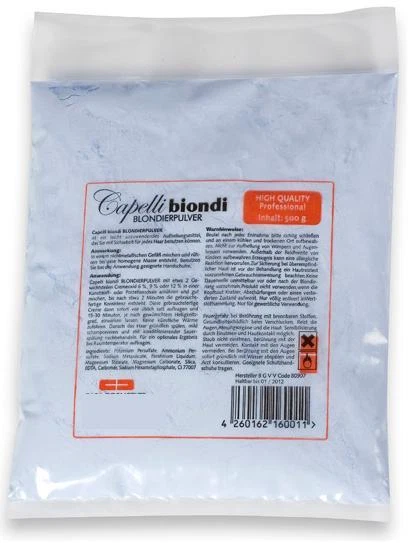 10 x Capelli Biondi Blondierpulver 500g blau staubfrei - Bild 1 von 1