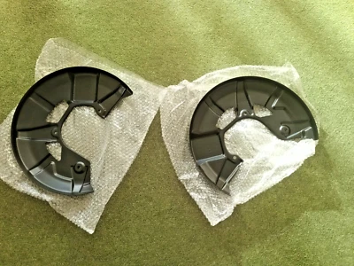 Audi coupe 80 front brake shields 321615311A 321615312A NEW — 第 1/2 张图片