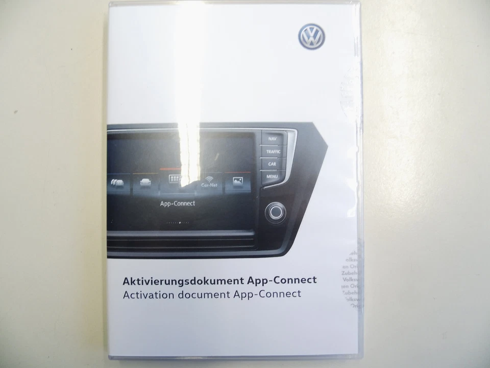 VW Aktivierungsdokument für App Connect  - Bild 1 von 1