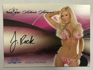 BENCH WARMER : JESSICA ROCKWELL LINGERIE #13 AUTOGRAPH CARD SIGNATURE SERIES - Picture 1 of 2