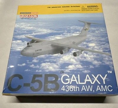 Dragon Wings 1:400 USAF C-5B Galaxy Travis AFB 436th Airlift Wing item 55763 - Imagem 1 de 4