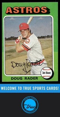 1975 Topps Mini #165 Doug Rader - Image 1 of 2