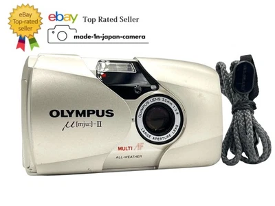 * Почти как новый с ремнем * Olympus μ стилус mju ii точка и снимать пленочная камера из Японии - Изображение 1 из 4