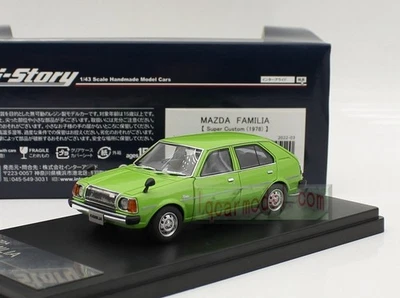 1/43 Hi story MAZDA FAMILIA супер заказ 1978 HS352 GR смолы автомобиля модель / дефект - Изображение 1 из 4