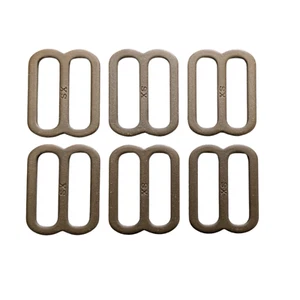 6 Ajustadores Deslizables Militares Mil-Spec Metal 1" Correas para Eslingas Correas Mochilas - Imagen 1 de 2