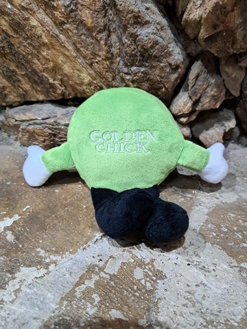 2022 TEXAS RANGERS - 6.5" TALL PLUSH GREEN DOT W/HANDS & FEET - GOLDEN CHICK Cover