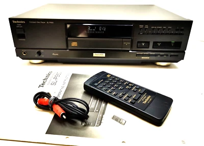 Lettore CD stereo TECHNICS SL-PS50 con telecomando * revisionato perfettamente funzionante * - Immagine 1 di 4
