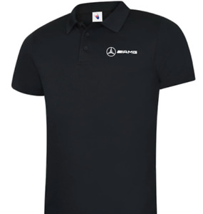 Mercedes styled quality Polo Shirt 100% Polyester. Vinyl Pocket.😃.