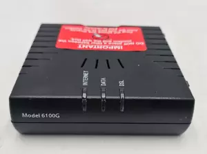 Westell 6100G G90-610015-20 DSL Wired Modem Router- No Cords - Picture 1 of 3