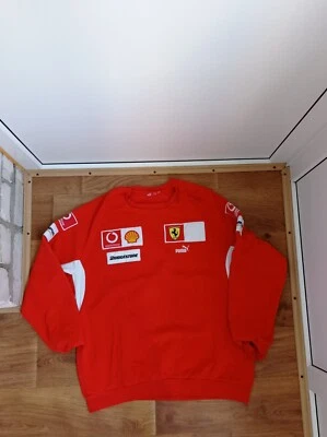 Scuderia Ferrari F1 Team  Mens Half Zip Jumper Sweater Formula 1 Team Size XXL - Image 1 of 4