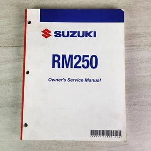 Suzuki RM250 2008 Owner's Service Manual 2007-08 K8 OEM 99011-37F57-03A - Foto 1 di 9