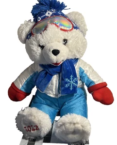 Snowflake Teddy Bear 2022 Christmas Time 21" Plush Ski Outfit Collectible - Picture 1 of 11