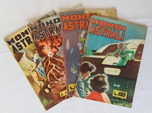 MONDI ASTRALI 1/4 serie originale completa Ed. Gioggi 1955 !! - Picture 1 of 7