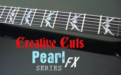 KK Slayer Tribal + Бриллиантовые Инкрустированные Наклейки АБАЛОНА БАС И ГИТАРА На заказ B.C. Rich V - Изображение 1 из 4