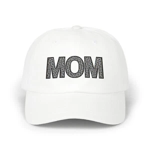 Stylish Classic Dad Cap with Fun Mom Design, Father's Day Gift, Casual Wear - Picture 1 of 5