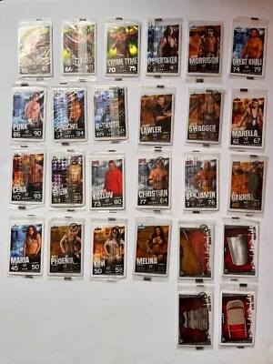 2009 Topps WWE Slam Attax Mini Sabritas John Cena Undertaker lot 26 dif Unopened - Image 1 of 4