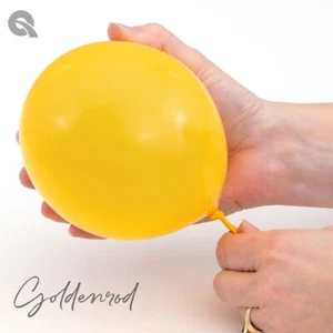 11" Goldenrod Yellow Latex Balloons - Qualatex Party Supplies - 50ct - Picture 1 of 1