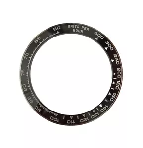 Inserto de bisel completo para Rolex Daytona 126500LN cerámica negra y acero inoxidable - Imagen 1 de 5