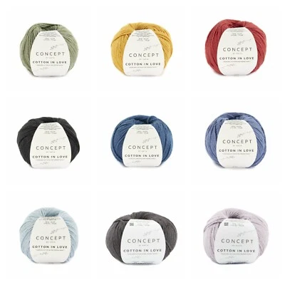CONCEPT BY KATIA - COTTON IN LOVE - Garn - 50g - LL 115m - (11,30€/100g)