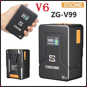 ZGCINE ZG-V99 V6 Mini V-Mount Bateria 99Wh 14,8V 6800mAh do Canon EOS R5C Sony