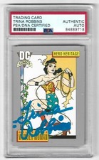 TRINA ROBBINS Signed AUTO 1991 DC Comics Age Wonder Woman #19 PSA DNA Certified