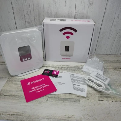 T-Mobile TMO-G4SE Home Internet 5G Gateway Modem SERCOMM -With AC Adapt Open Box - Image 1 of 4