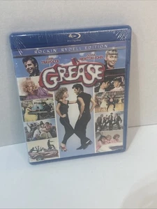 Grease (Blu-ray, 1978) Musical Classic Rockin Edition New Sealed - Foto 1 di 5