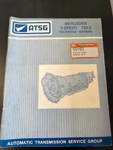 ATSG MERCEDES S SPEED 722.5 TECHTRAN MANUAL - Picture 1 of 2