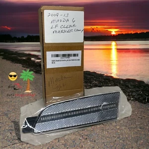 NEW Clear Lens Front Left Drivers Side Marker Reflector Lamp For 2009-2013 Mazda - Picture 1 of 5