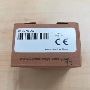 Photoelectric Sensor Switch For Banner S18SN6DQ 10-30VDC Range 100mm NPN 4-Pins - Picture 1 of 3