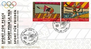 Envelope FDC United Nations XXIX Olympic Games Beijing 2008 N8 - Picture 1 of 2
