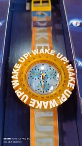 Swatch Special Wake Up! Sveglia Spike Lee Firmato Perfetto Nuovo Raro - Foto 1 di 3