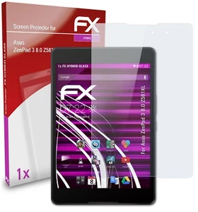atFoliX Glass Protector for Asus ZenPad 3 8.0 Z581KL 9H Hybrid-Glass - Picture 1 of 8