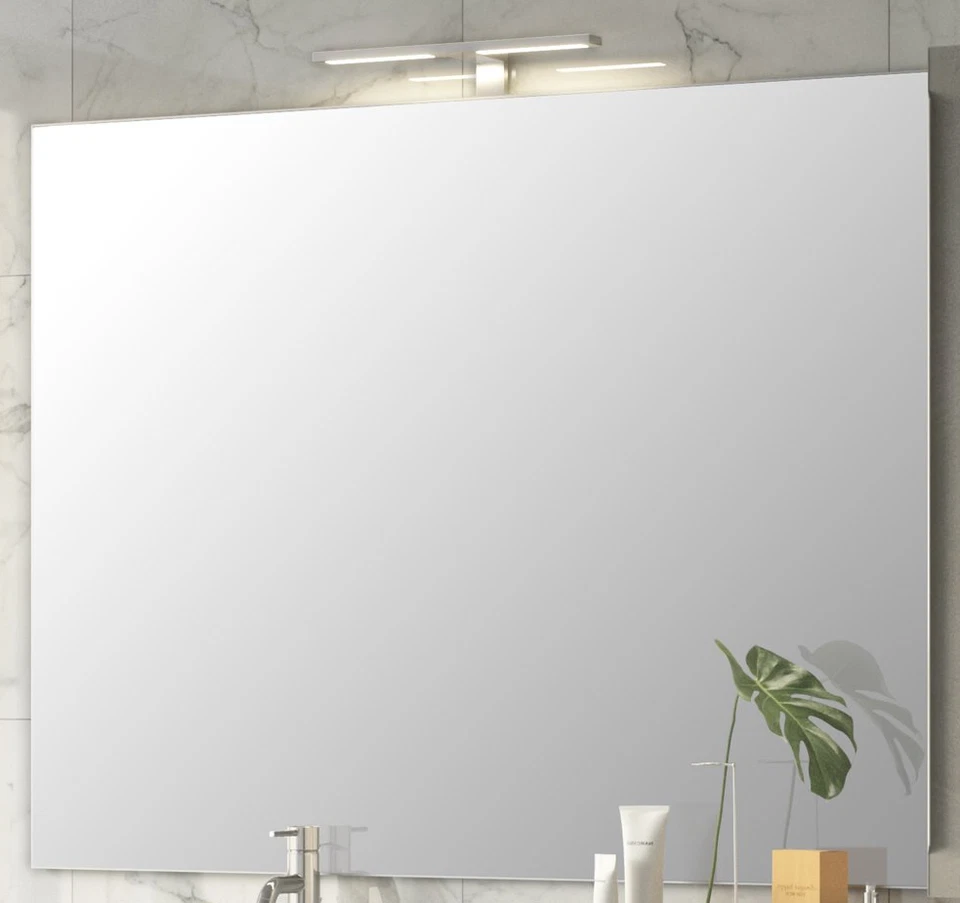 Specchio bagno o soggiorno reversibile con lampada led 30 cm da 80 x 60 cm - Immagine 1 di 1