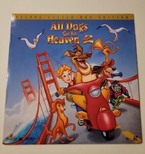 All Dogs Go To Heaven 2 Deluxe Letterbox Edition Laserdisc Nice Quality 