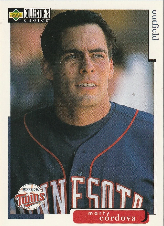FREE SHIPPING-MINT-1998 Collector's Choice Twins #408 Marty Cordova - Image 1 of 1