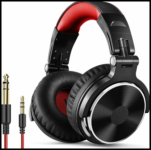 Cascos con cable NP-J1124 Rojo - Auriculares y Cascos, Cascos