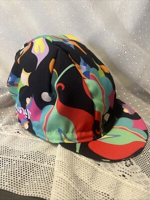 Gorra de ciclismo Cinelli sombrero Zen Italia funky arte para usar edición limitada nueva sin etiquetas Foto 1 de 4
