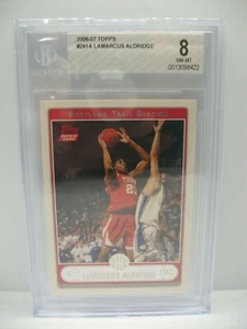 LAMARCUS ALDRIDGE 2006-07 Topps #241 BGS NM-MT 8 RC Spurs, Blazers - Picture 1 of 1