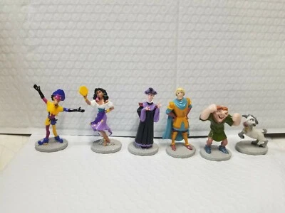 Lote de 6 figuras de PVC Applause Disney jorobado de Notre Dame PIEZAS RARAS Foto 1 de 4