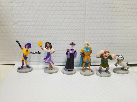 Applause Disney Hunchback of Notre Dame RARE PIECES  PVC Figures Lot of 6 Cover