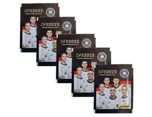 Pegatinas de fútbol Panini 125 años DFB | 5 bolsas de cromos 5 pegatinas de colección cada una - Imagen 1 de 2