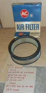 NUEVO GM 6420137 A180C Filtro de Aire 1961-64 IMPALA 409 - Imagen 1 de 3