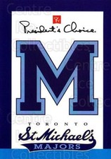 2000-01 Toronto St. Michael's Majors #1 Header Card, Checklist