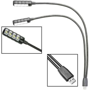 Ultrahelle USB COB LED 2-Arm Mixerlampe Mischpultlampe Mixerleuchte Laptop Lampe - Picture 1 of 8