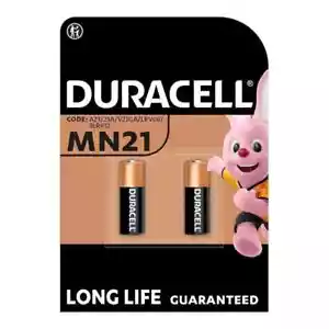 Duracell MN21 23AE A23 K23A E23A V23GA LRV08 12V Batteries x 2 Expiry 2029 - Picture 1 of 1